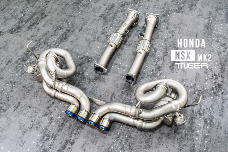 TNEER flap exhaust system for the Honda NSX MK2 