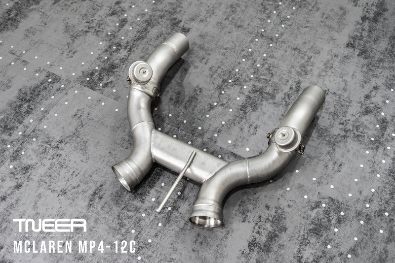TNEER flap exhaust system for the McLaren MP4-12C 