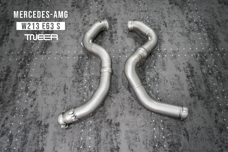 TNEER flap exhaust system for the Mercedes-Benz E63S AMG W213 