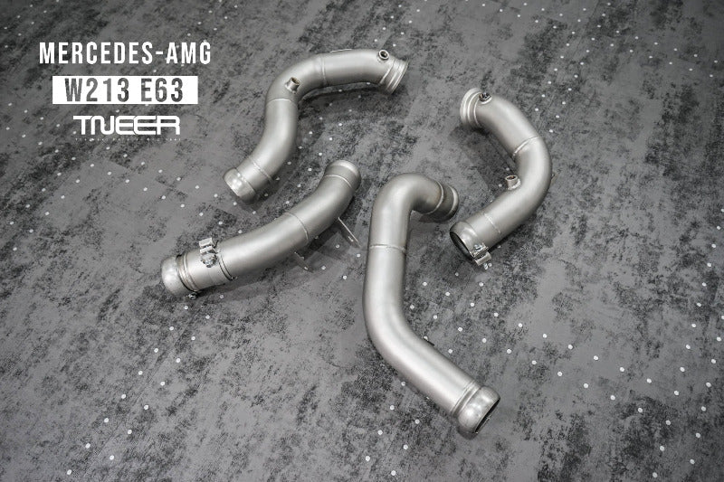 TNEER flap exhaust system for the Mercedes-Benz E63 AMG W213 