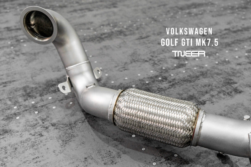 TNEER flap exhaust system for the Volkswagen Golf 7.5 GTI