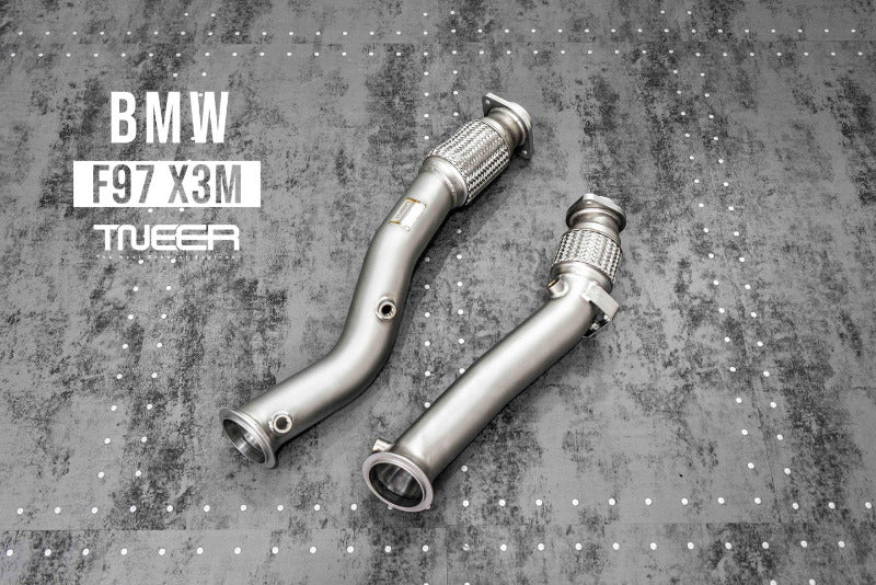 TNEER flap exhaust system for the BMW X3M F97 &amp; X4M F98