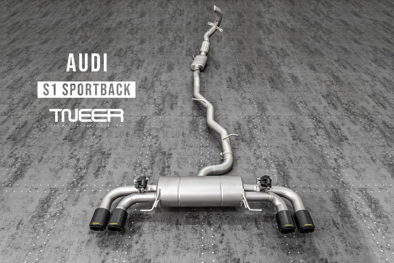 TNEER Klappenauspuffanlage für den Audi S1 8V Sportback