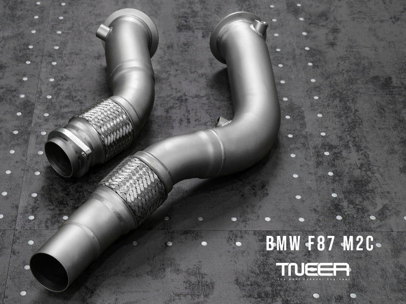 TNEER flap exhaust system for the BMW M2 F87 Competition 