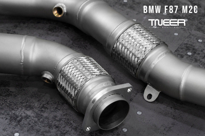 TNEER flap exhaust system for the BMW M2 F87 Competition 