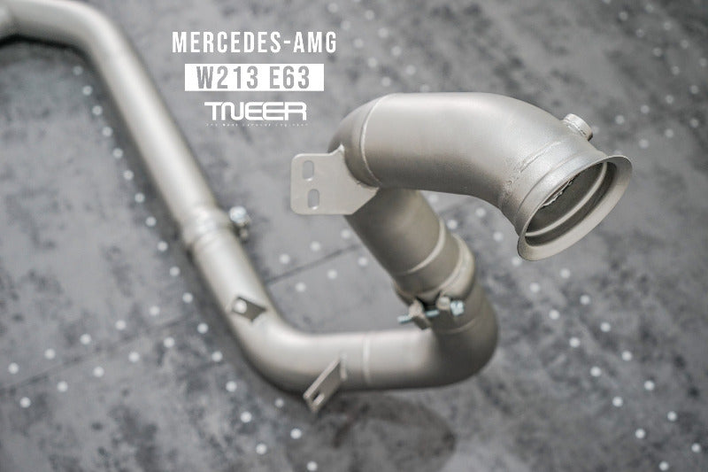 TNEER flap exhaust system for the Mercedes-Benz E63S AMG W213 