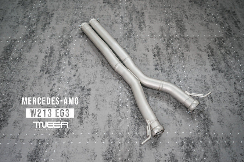 Système d'échappement à volets TNEER pour la Mercedes-Benz E63 AMG W213 