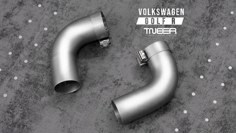 TNEER flap exhaust system for the Volkswagen Golf 8R
