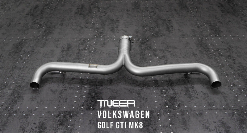 TNEER flap exhaust system for the Volkswagen Golf 8 GTI