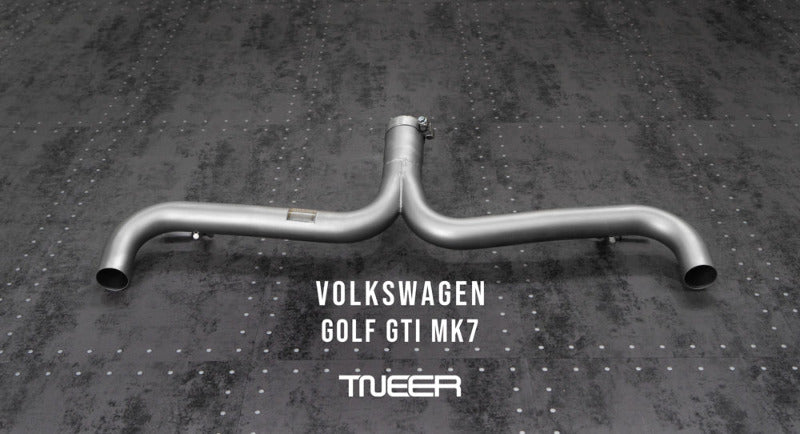 TNEER flap exhaust system for the Volkswagen Golf 7.5 GTI