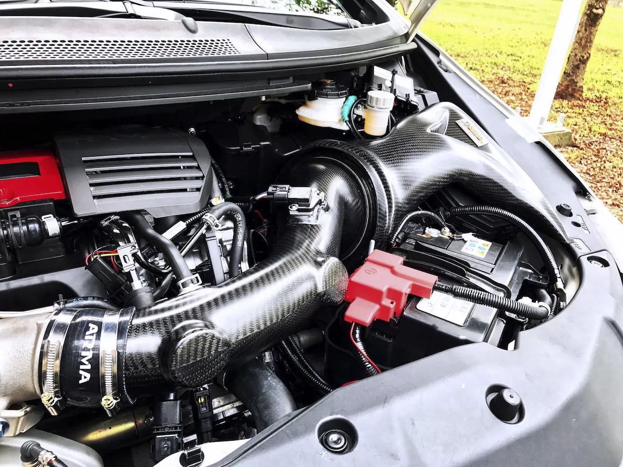 Système d'admission en carbone ARMASPEED pour Honda Civic FK2 Type-R
