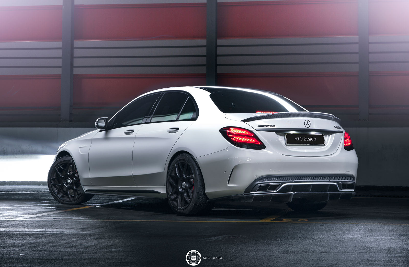 MTC carbon diffuser for Mercedes C63 AMG W205 S205 