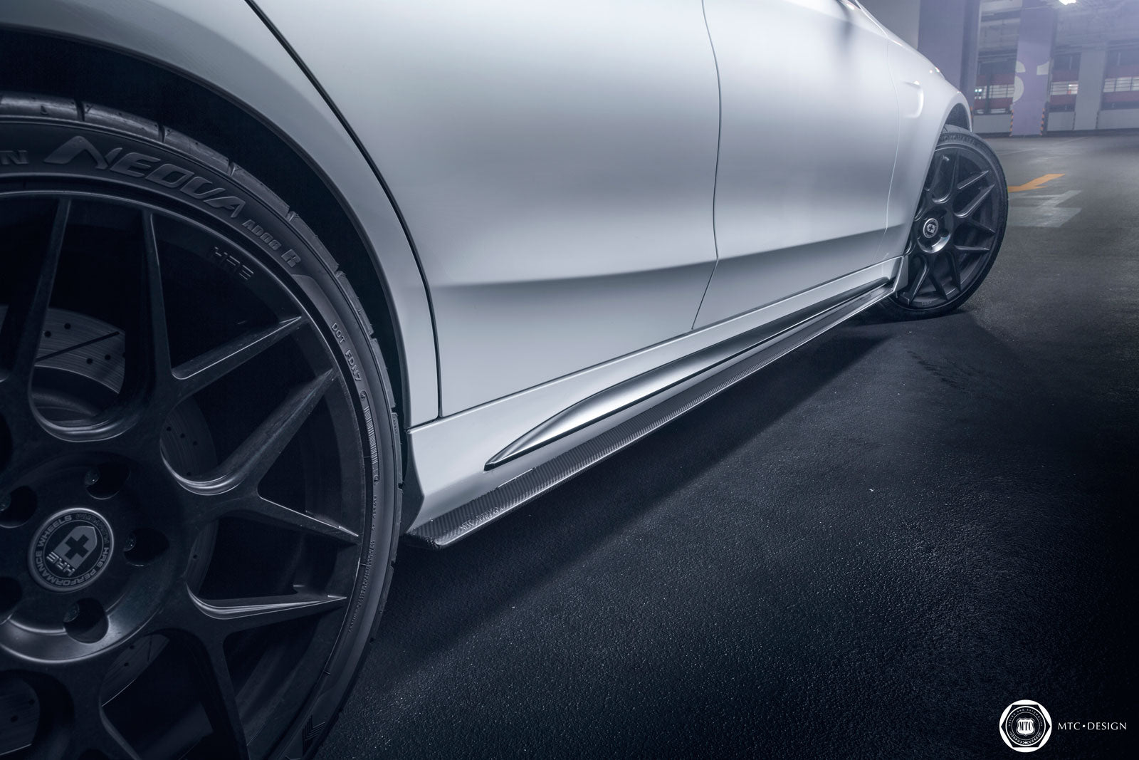 MTC carbon side skirts for Mercedes C63 AMG W205 S205 