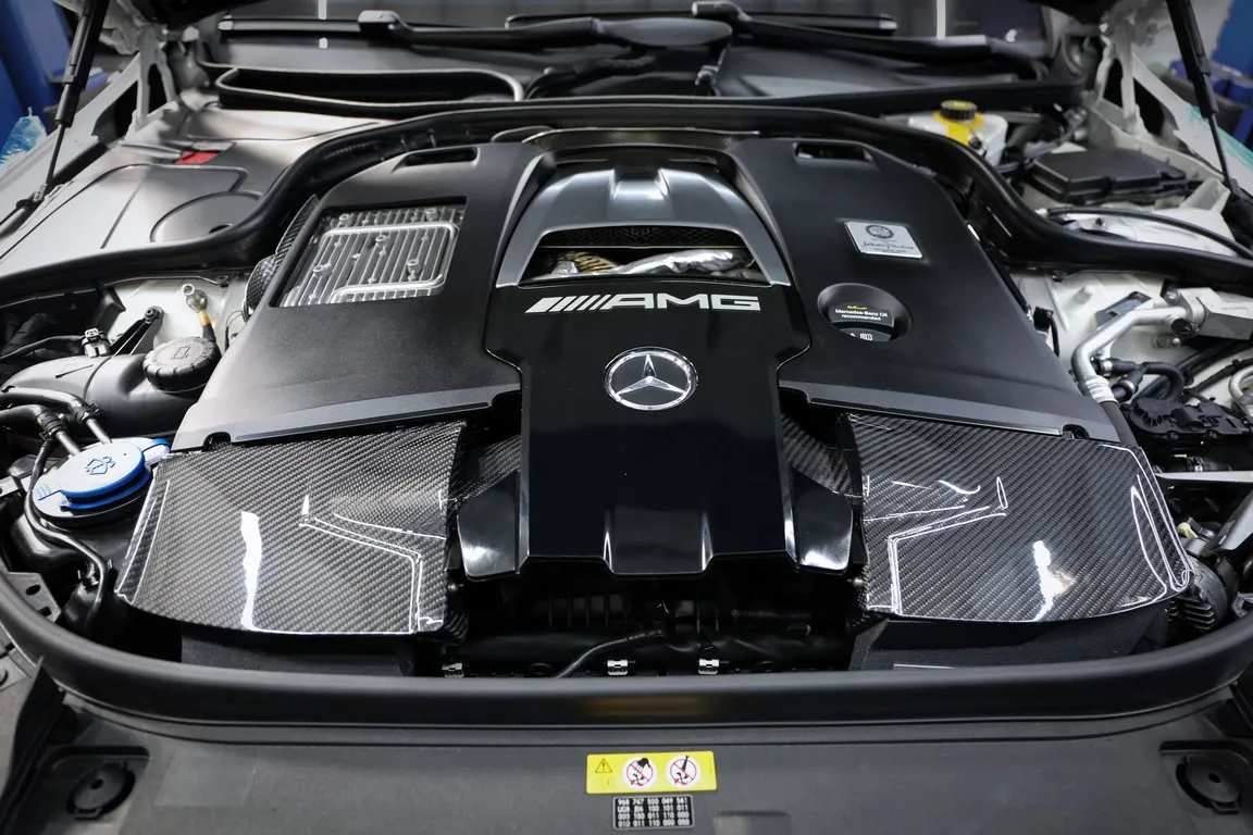 ARMASPEED carbon intake system for Mercedes-Benz W222 S63 AMG 