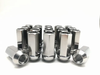 Titanium tapered wheel nuts with open end - M12x1.5/M12x1.25 