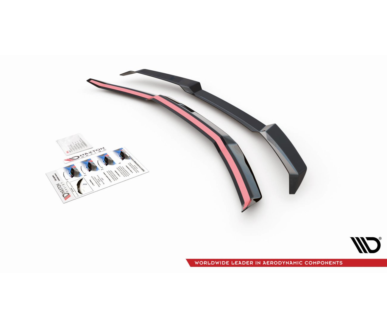 MAXTON DESIGN rear spoiler attachment tear-off edge for Hyundai I20 N Mk3 