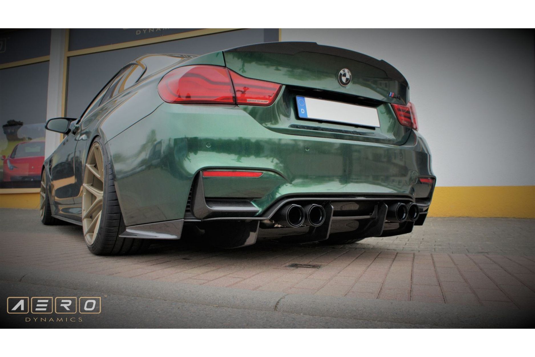 Diffuseur AERO Dynamics pour BMW Série 3 | Série 4 F80 | F82 M3 | M4 Style DTM 