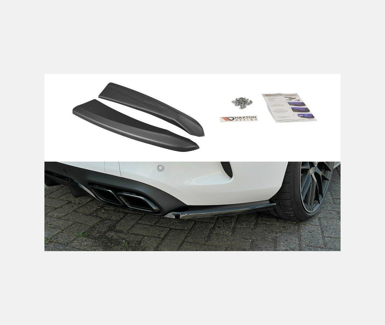 MAXTON DESIGN flaps diffuser for Mercedes C205 C63 AMG Coupe 