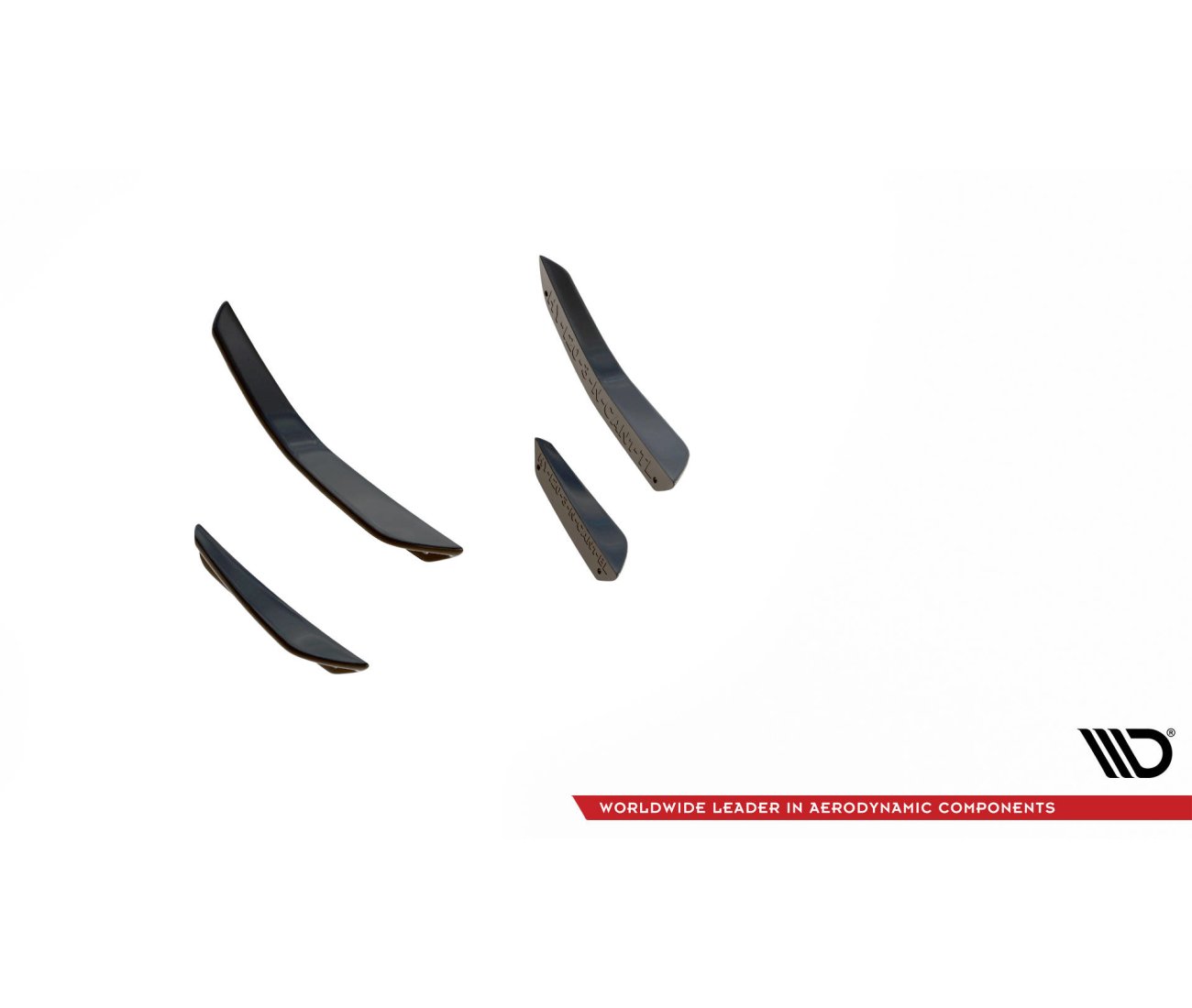 Canards d'ailes de pare-chocs avant MAXTON DESIGN pour Hyundai I20 N Mk3 