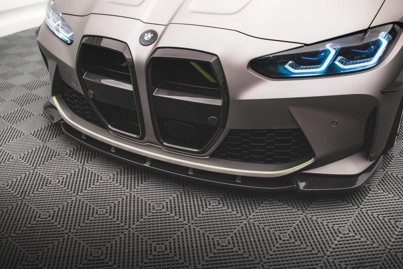Maxton Design Carbon Fiber Cup Spoiler Lip V.1 pour BMW M4 G82 Competition