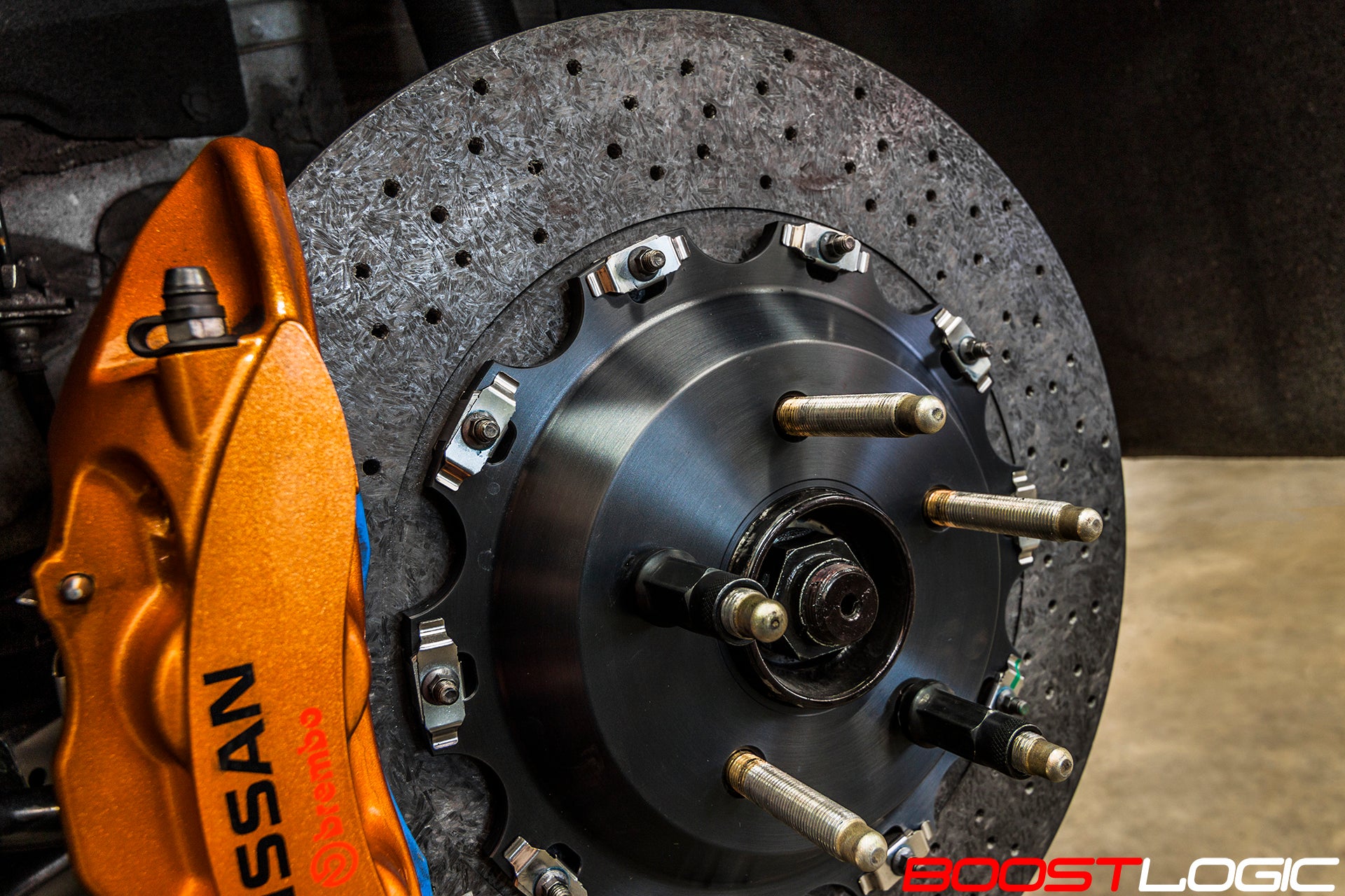 Boost Logic Nissan R35 GT-R Carbon Ceramic Brake Set Road/Track 