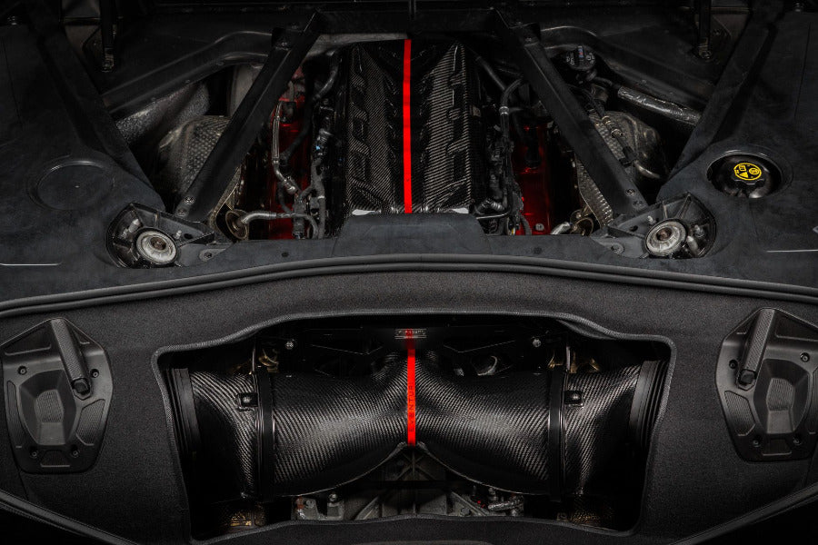 Eventuri carbon intake system for Chevrolet Corvette C8 Stingray Coupe 
