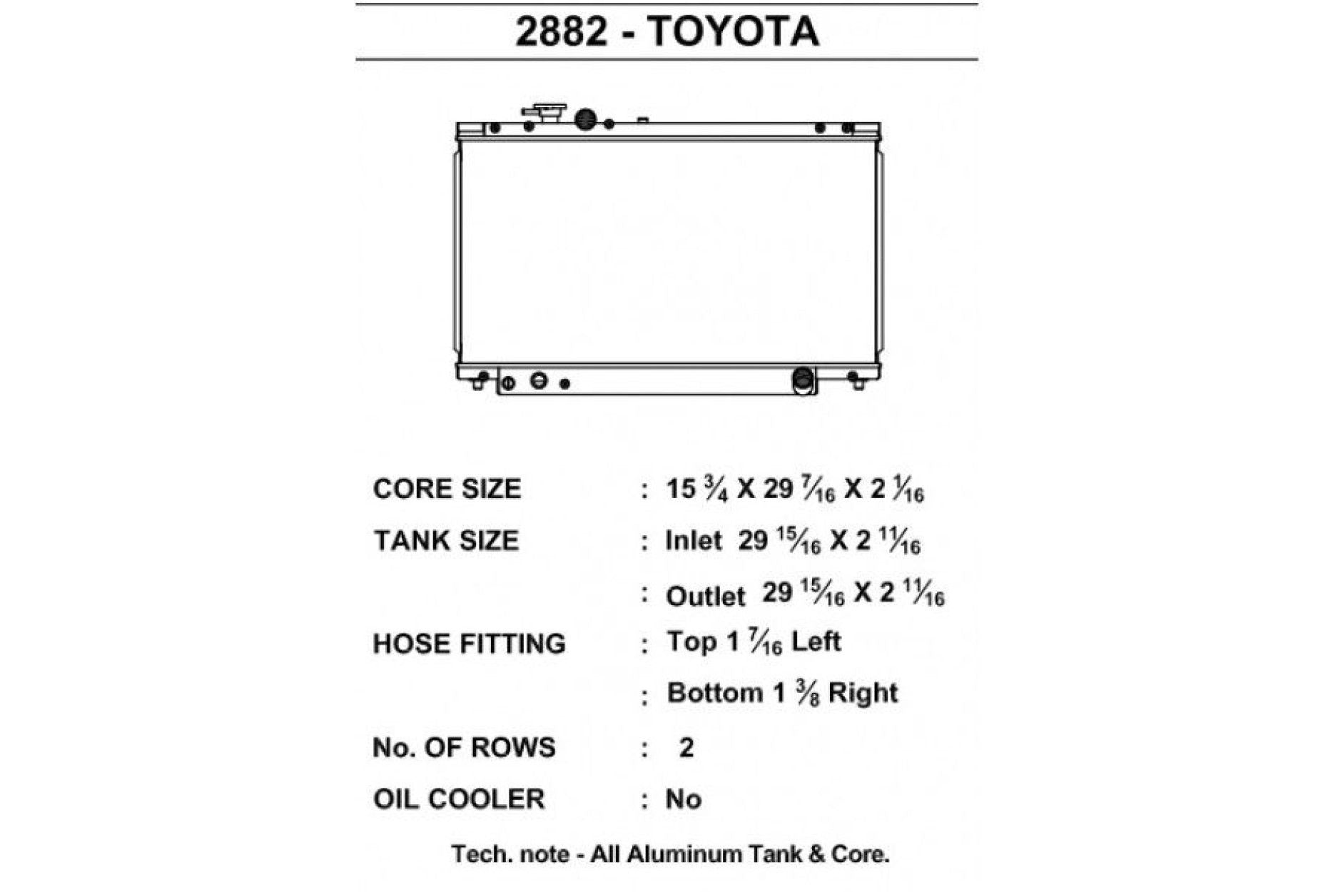 Refroidisseur d'eau d'échangeur de chaleur CSF pour Toyota Supra MK4 1993-1998 