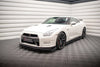 Maxton Design Cup Spoilerlippe+Flaps Nissan GT-R R35 Facelift