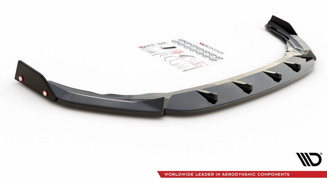MAXTON DESIGN Cup Spoiler Lip+Flaps V.2 Volkswagen Golf R Mk8 