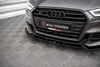 MAXTON DESIGN Cup spoiler lip V.1 for Audi S3 Sportback 8V Facelift 