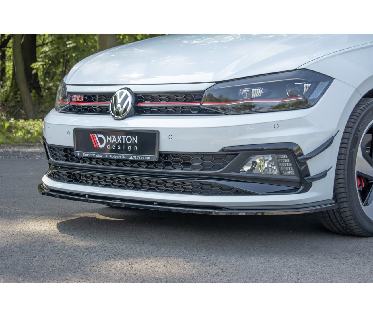 MAXTON DESIGN cup spoiler lip V.1 VW POLO MK6 GTI