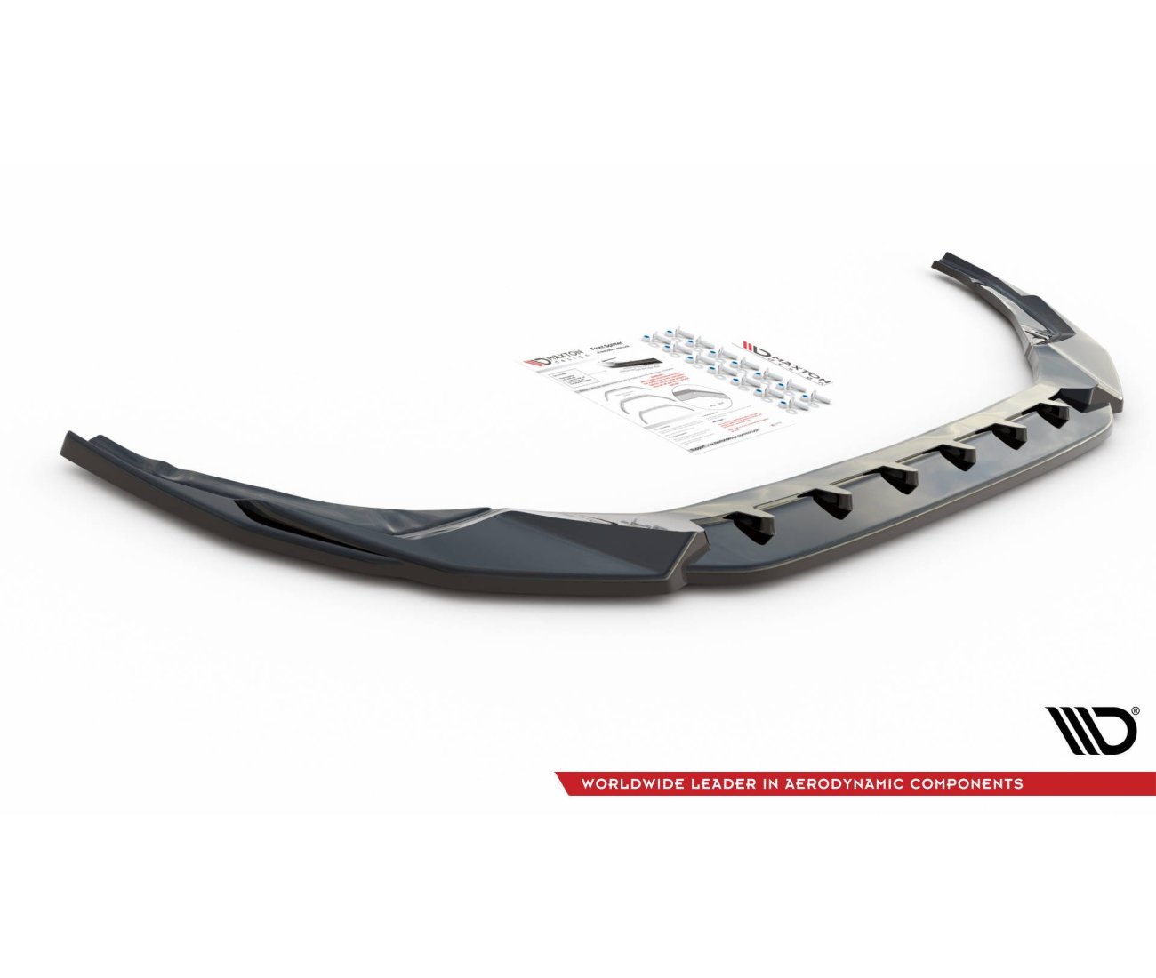 MAXTON DESIGN Cup spoiler lip V.3 Audi S3 / A3 S-Line 8Y 
