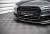 MAXTON DESIGN Cup spoiler lip V.3 for Audi S3 Sportback 8V Facelift 