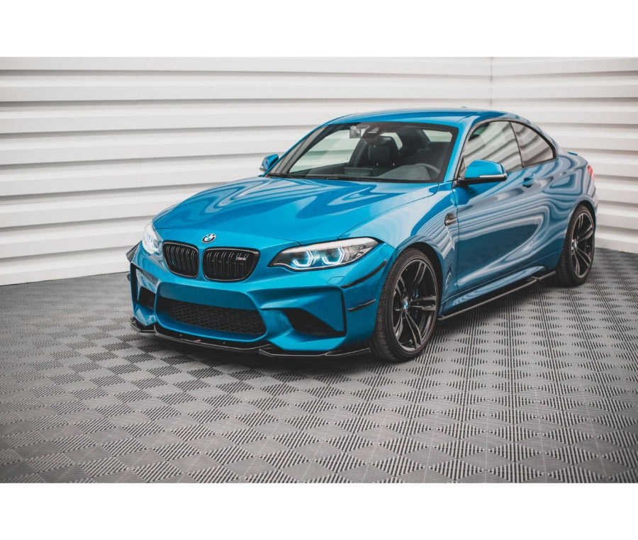 MAXTON DESIGN Cup spoiler lip front approach V.3 for BMW M2 F87 