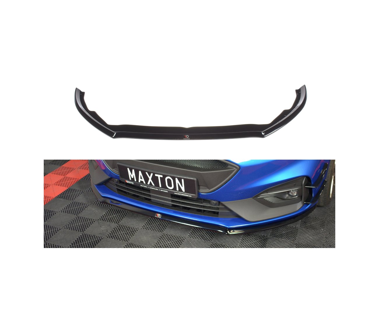 MAXTON DESIGN Cup spoiler lip V.3 Ford Focus ST / ST-Line Mk4 