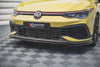 MAXTON DESIGN Cup Spoilerlippe Front Ansatz V.3 für Volkswagen Golf 8 GTI Clubsport