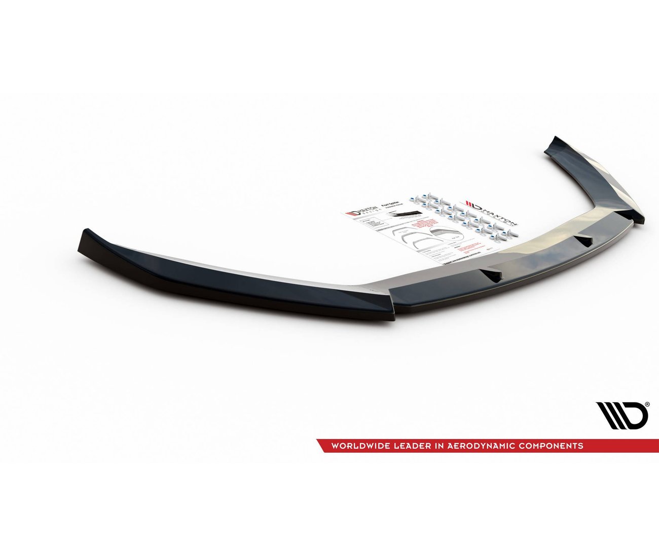 MAXTON DESIGN Cup Spoilerlippe Front Ansatz V.6 für Seat Leon Cupra / FR Mk3 FL - Turbologic