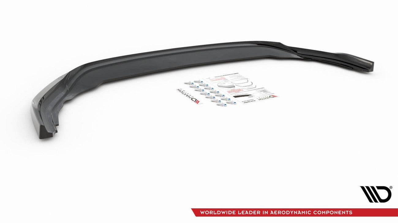MAXTON DESIGN Cup spoiler lip front approach V.6 for Volkswagen Golf R Mk8 