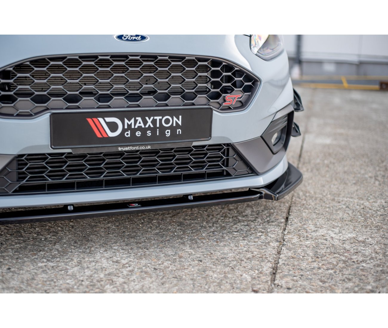 MAXTON DESIGN Cup spoiler lip V.7 Ford Fiesta Mk8 ST / ST-Line 