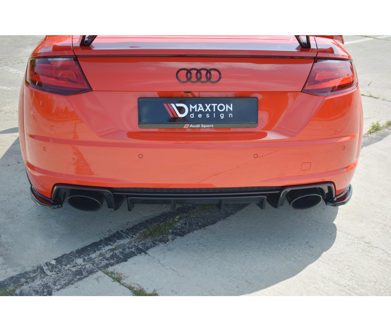 MAXTON DESIGN rear approach flaps diffuser for Audi TT RS 8S 