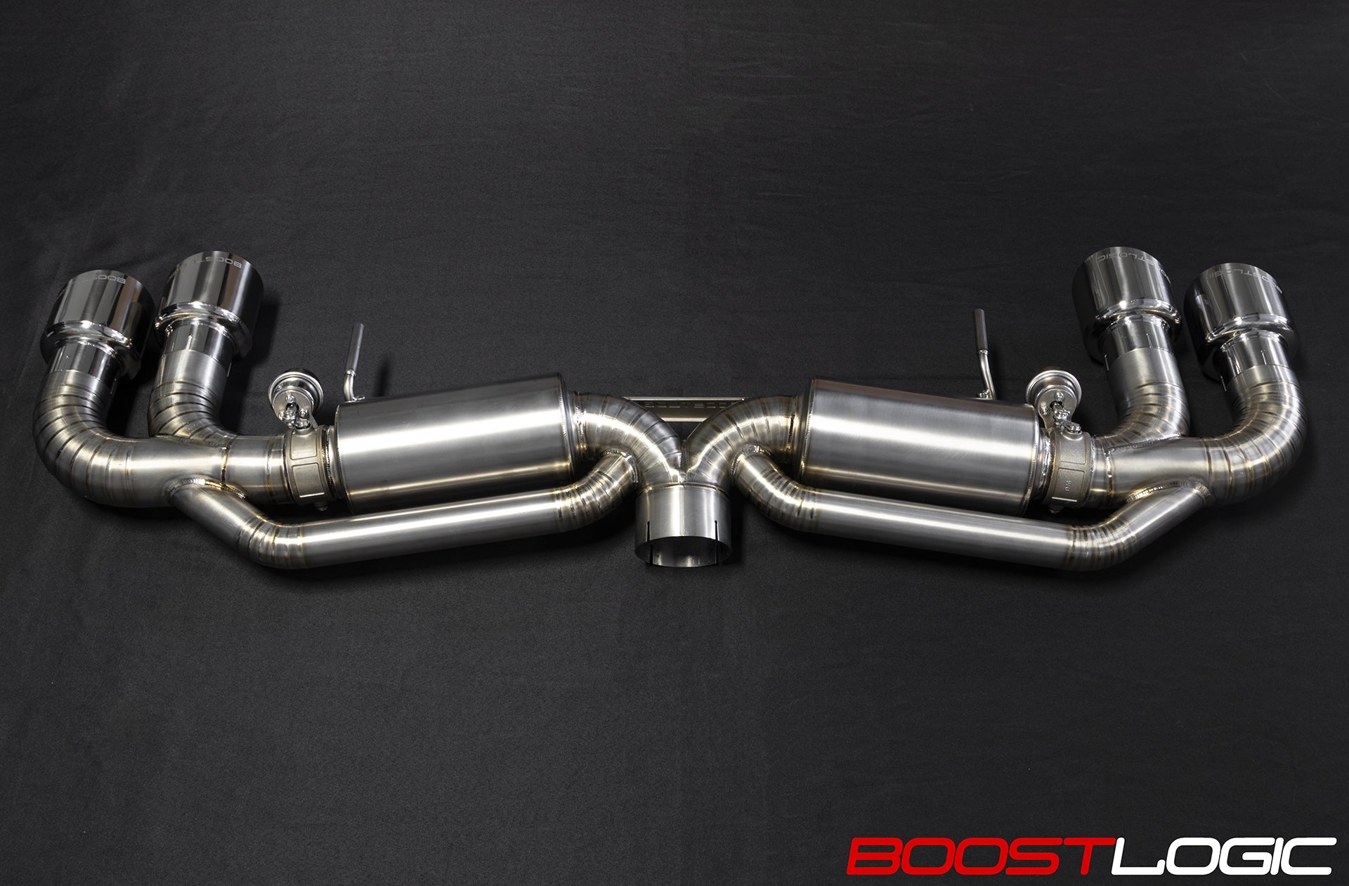 Boost Logic R35 4″ titanium exhaust system Nissan R35 GT-R from 2009 