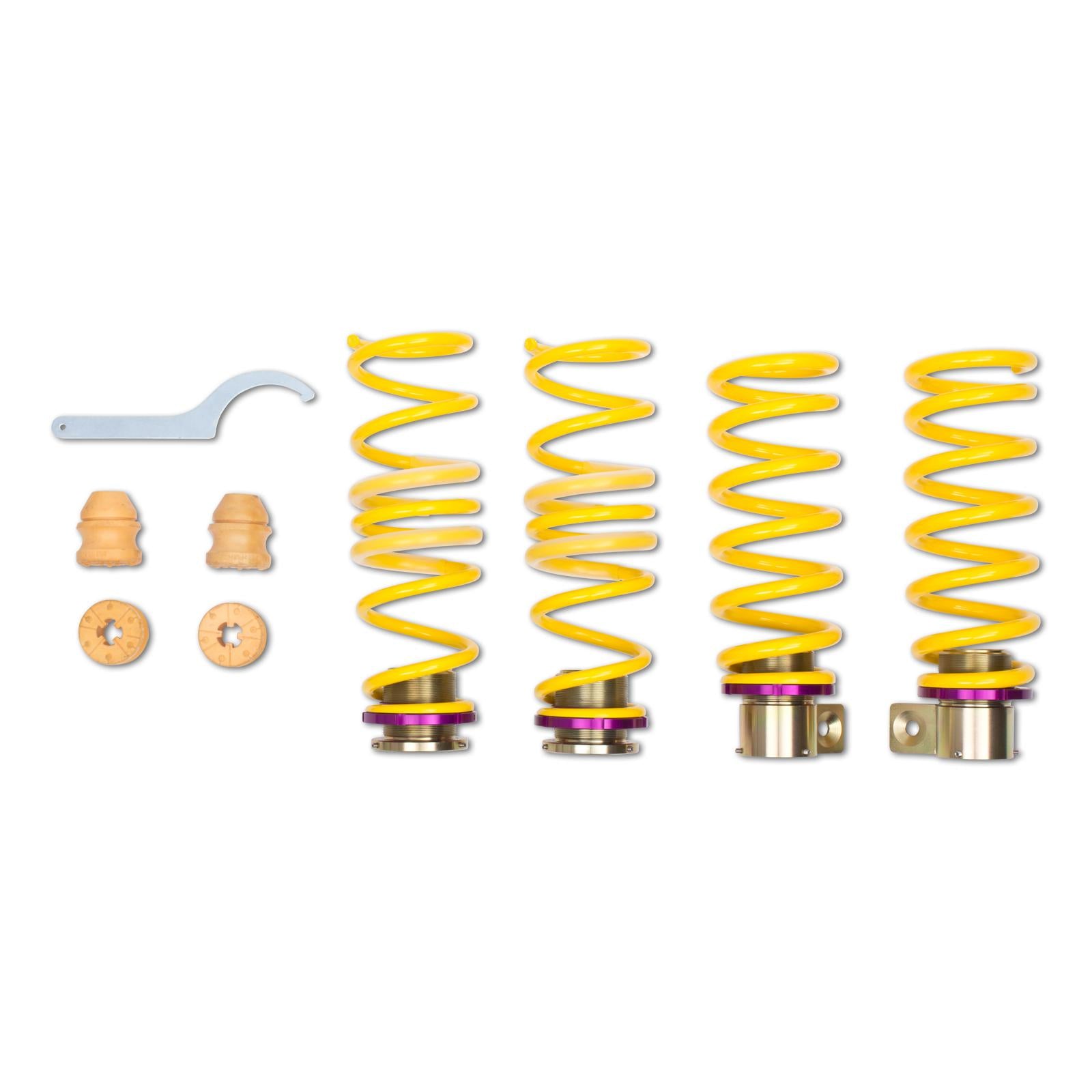 KW HÖHENVERSTELLBARER FEDERNSATZ (GEWINDEFEDERN) FÜR MERCEDES-BENZ W205 C63/S AMG - Turbologic