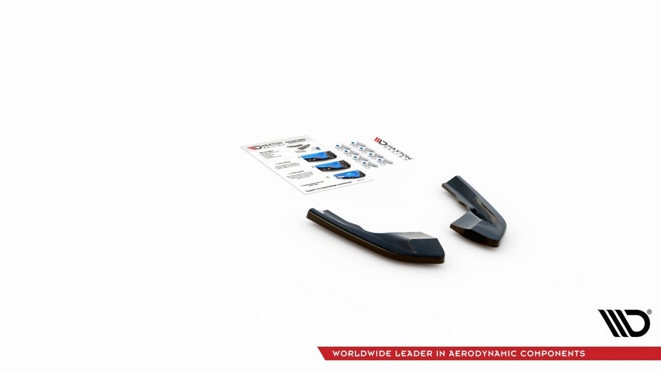 MAXTON DESIGN Heck Ansatz Flaps Diffusor für Volkswagen Golf R Mk8