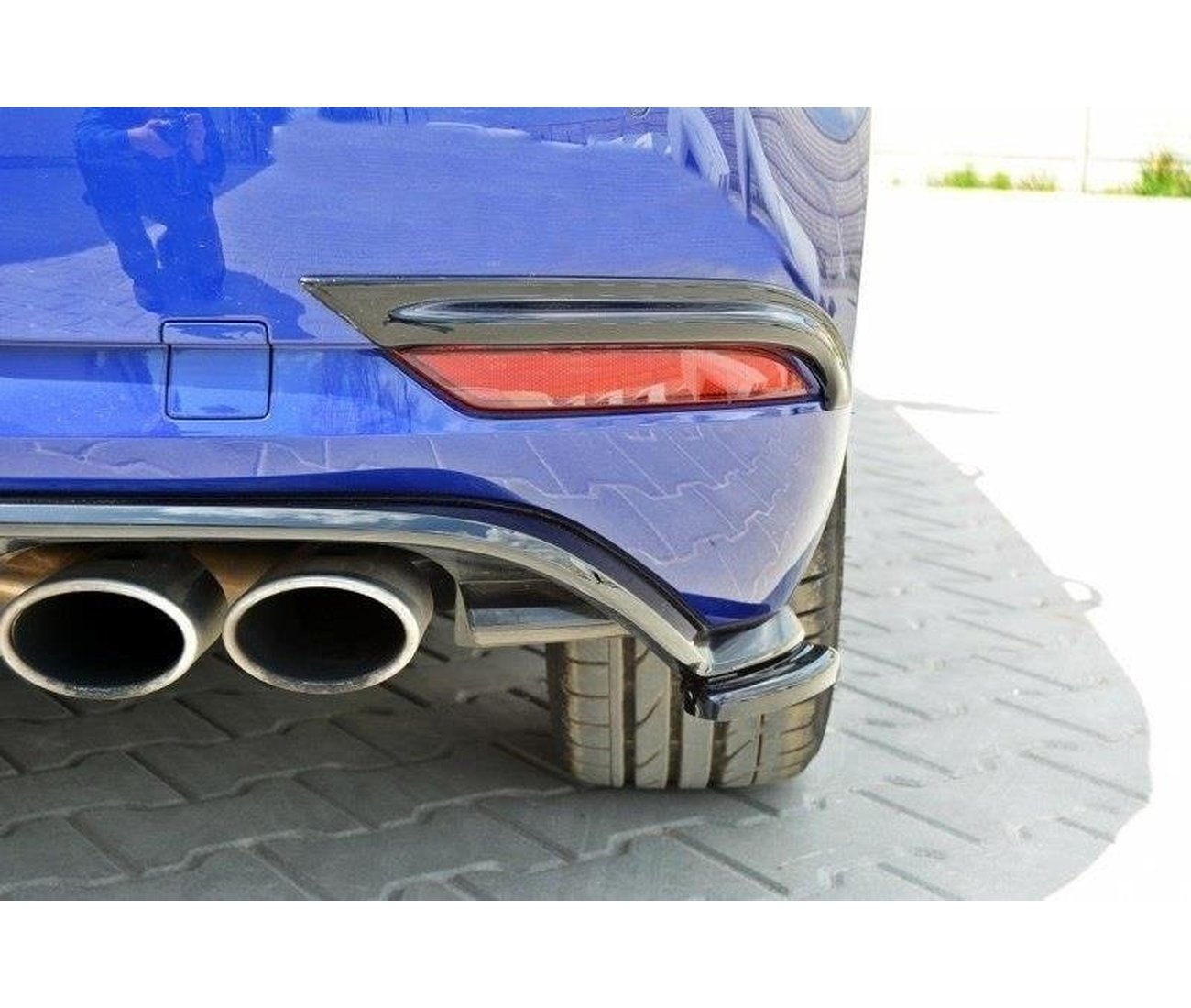 MAXTON DESIGN Heck Ansatz Flaps Diffusor für VW GOLF 7 R Facelift - Turbologic