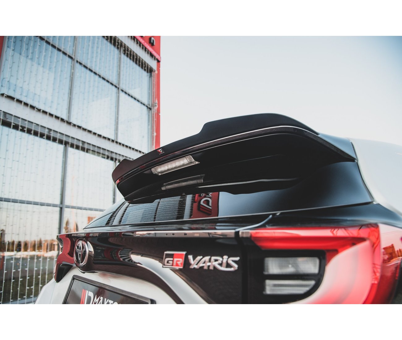 MAXTON DESIGN Heck Spoiler Aufsatz Abrisskante für Toyota GR Yaris Mk4 - Turbologic