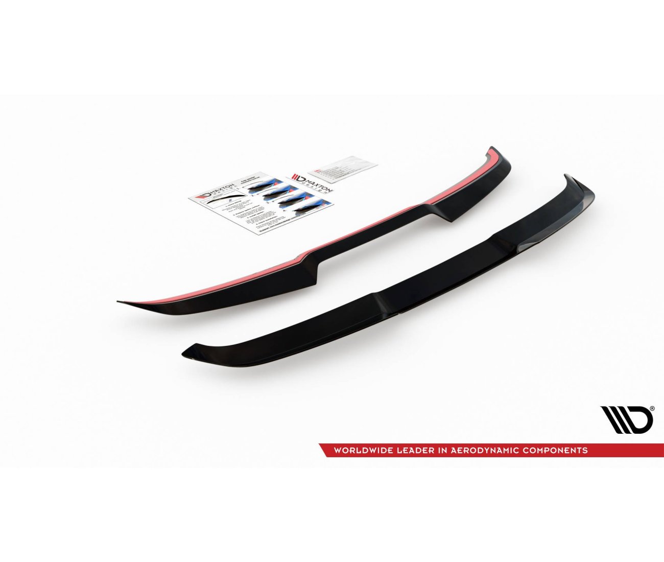 Lèvre de spoiler arrière MAXTON DESIGN V.1 Audi S3/A3 S-Line 8Y 