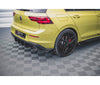 MAXTON DESIGN Hintere Seiten Flaps für Volkswagen Golf 8 GTI Clubsport schwarz Hochglanz - Turbologic