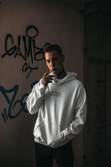 BOOSTED ENGINES ''GLITCH BRAND LOGO'' MÄNNER HOODIE