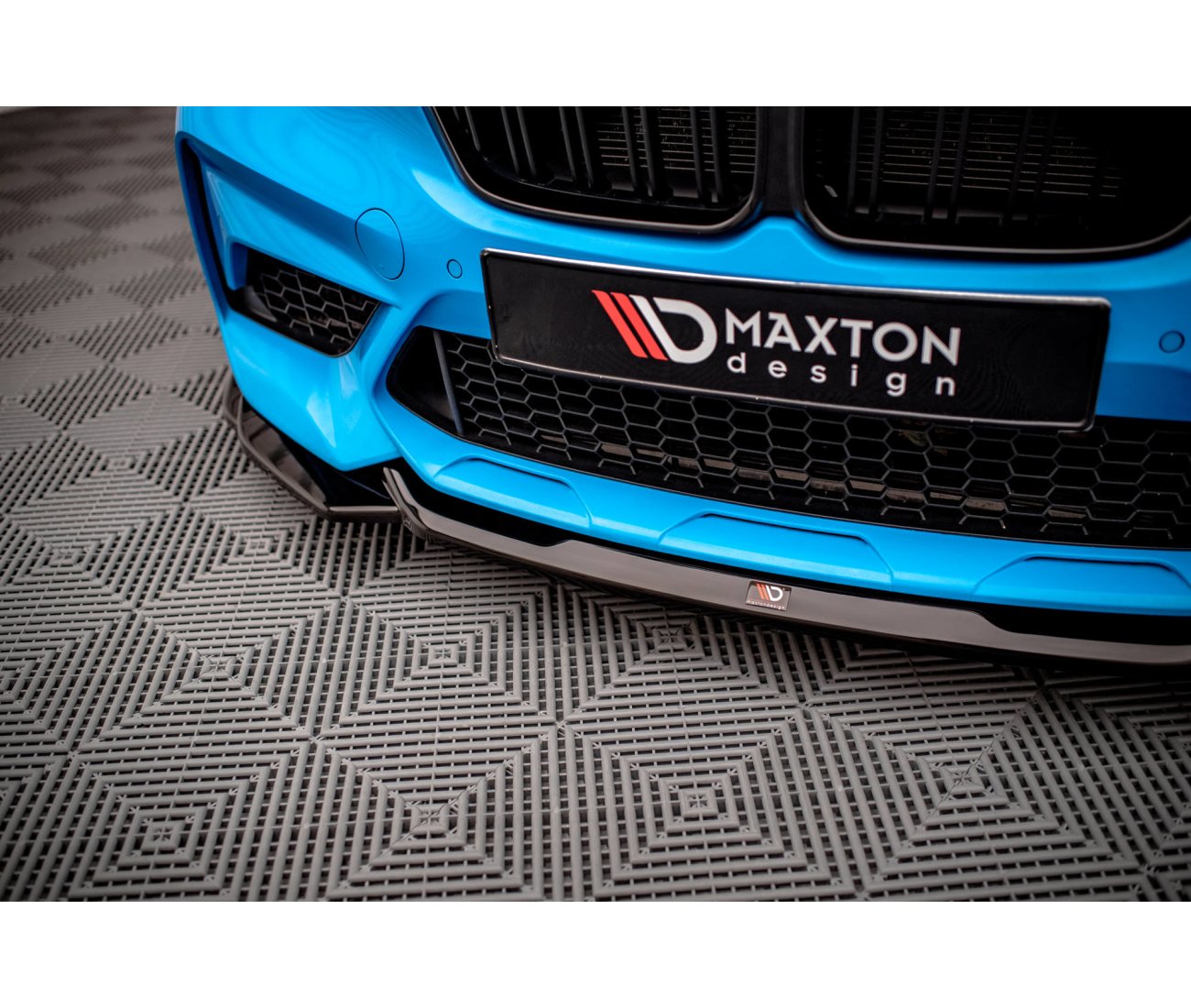 MAXTON DESIGN Cup Spoilerlippe Front Ansatz V.1 für BMW M2 Competition F87
