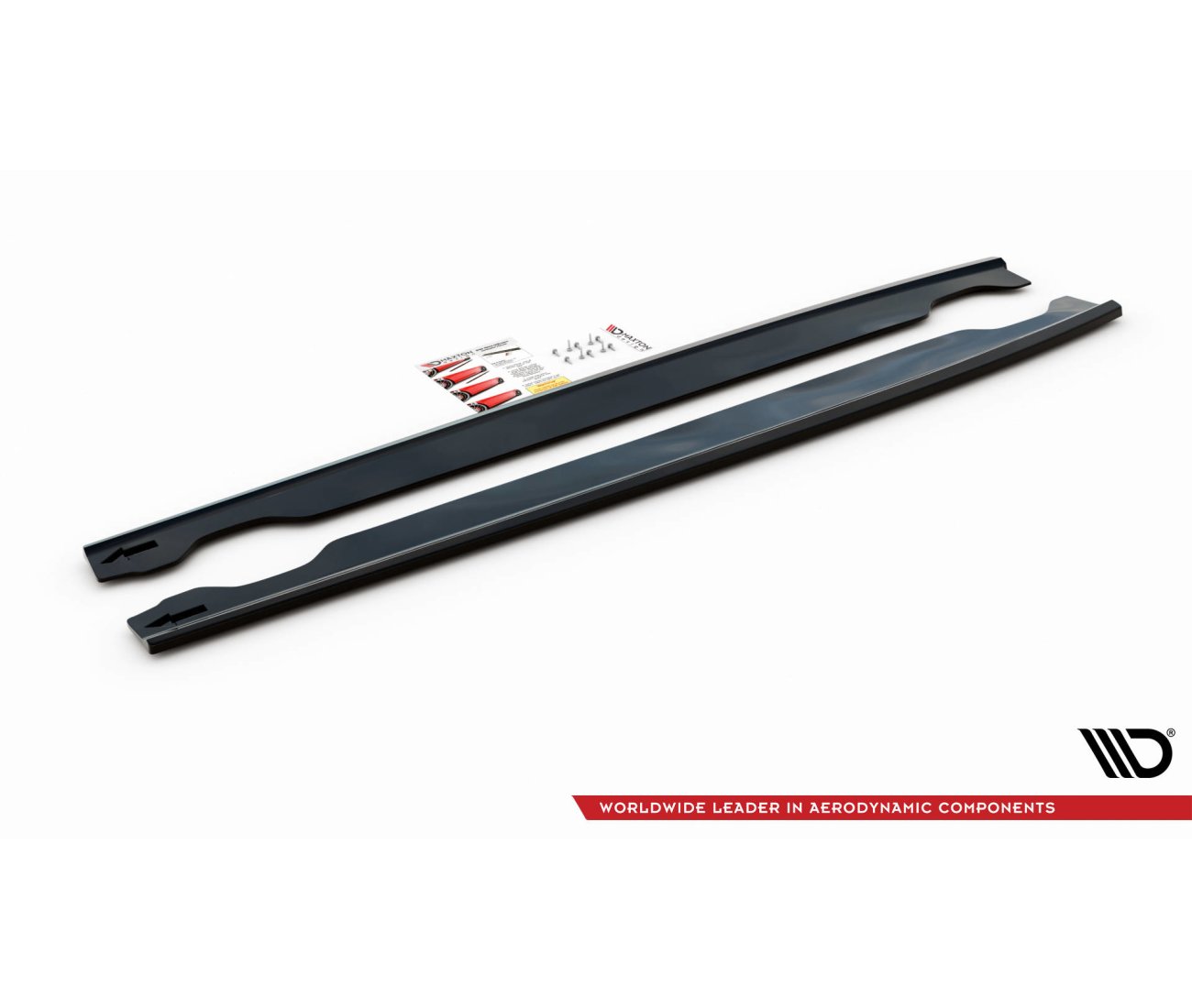 MAXTON DESIGN Seitenschweller Ansatz Cup Leisten für Hyundai I20 N Mk3